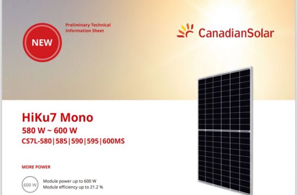 Canadian 600w