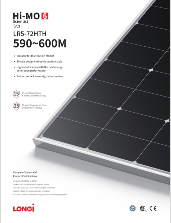 Longi 605w